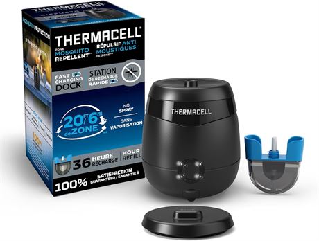 Thermacell E-Series E65X Répulsif Anti-Moustiques Rechargeable
