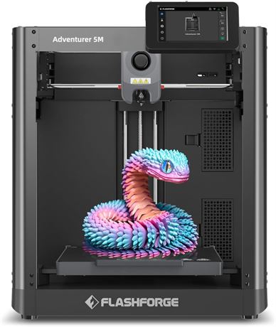 FLASHFORGE Adventurer 5M imprimante 3D rapide, nivellement auto, 220x220x220mm