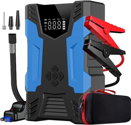 4000A Jump Starter with Air Compressor & Tire Inflator