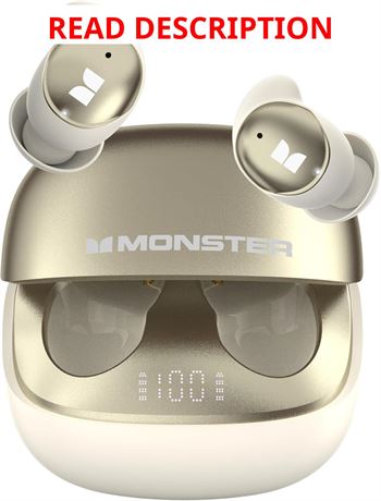 Monster Sleep Ear200 Sleep Earbuds, 48H Sleep Headphones, Small Design