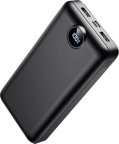 Power Bank 50000mAh 22.5W USB-C Fast Charge, 3 Output, 2 Input