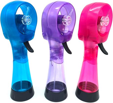 Ventilateurs Portables Brumisateurs Lot 3 Refroidissement Été