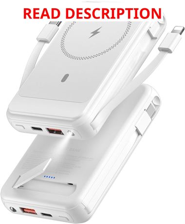 Magnetic 12000mAh MagSafe Power Bank 22.5W Wireless Charger for iPhone