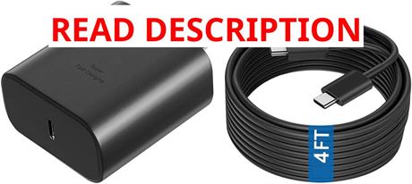 Chargeur Rapide USB-C 45W Samsung S25 S24 S23