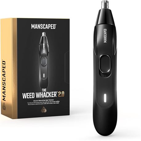 MANSCAPED Weed Whacker 2.0 Nose/Ear Trimmer   7,000 RPM, Wet/Dry