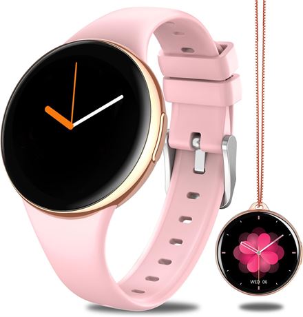 Easyfone DM75 Women’s Smartwatch Pendant & Bracelet AMOLED Fitness Tracker