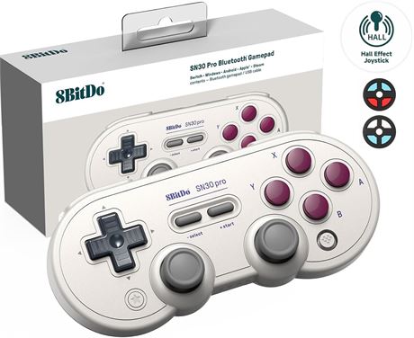RunSnail 8Bitdo Sn30 Pro Bluetooth Gamepad (G Classic Edition) Joysticks