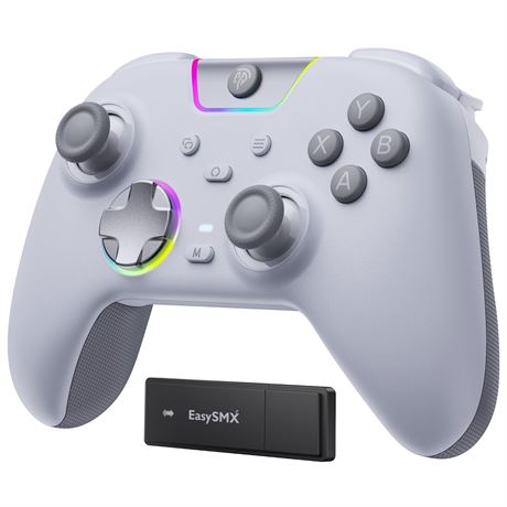 EasySMX X05Pro-Gaming Controller - Joysticks, 2-Stage Triggers, 2 Macro Keys