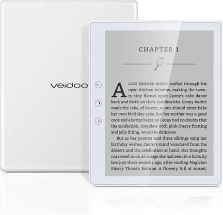 Veidoo Lecteur ebook 5,8 po   Carte E-Ink Carta, 32 Go ROM, WiFi, Android