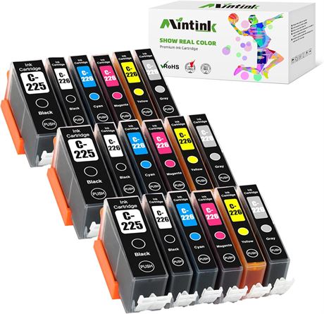 Cartouches Encre Canon PGI-225 CLI-226 Pack 18