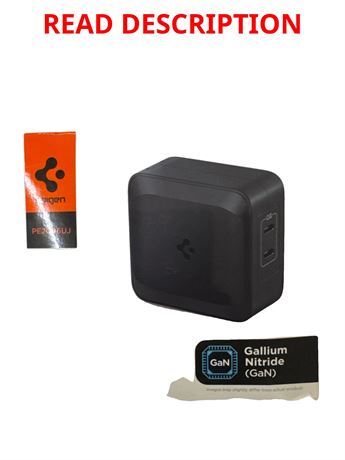 Spigen 100W USB-C Charger GaN II Dual USB-C Wall Charger PD 3.0