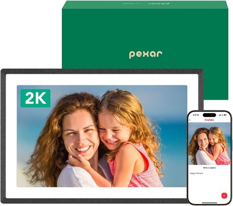 Cadre photo numérique Pexar 2K 11" WiFi 32Go partage appli