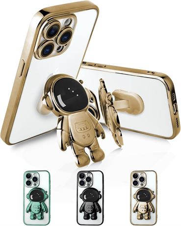 Coque iPhone 14 Pro astronaut, support intégré, protection caméra