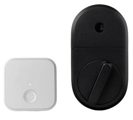 August Smart Lock Connect Black