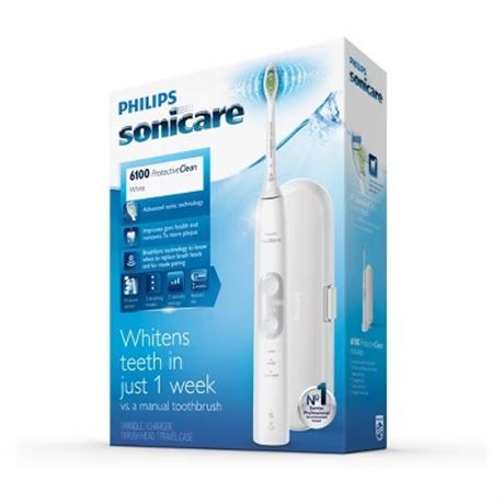 Philips Sonicare ProtectiveClean 6100 Rechargeable Toothbrush HX6877/21