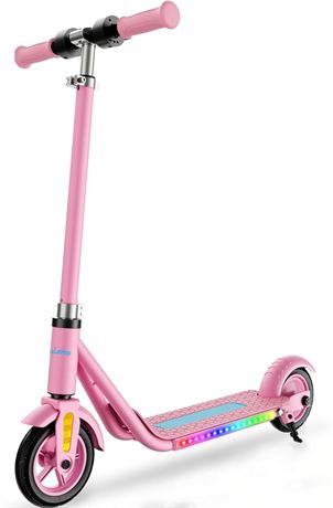 Kids Electric Scooter 6+, 150W Hub Motor, Up to 10 mph, 60 min Ride Time