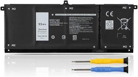 ANTIEE H5CKD Laptop Battery for Dell Latitude/Inspiron/Vostro 53Wh