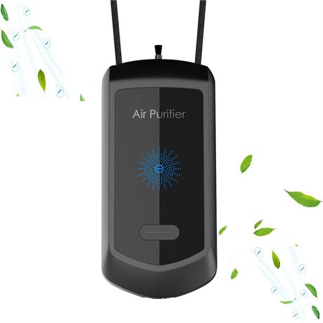 Collier purificateur d’air ionique portable anti-odeurs