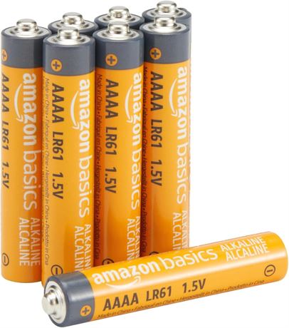 AmazonBasics piles alcalines AAAA lot de 8