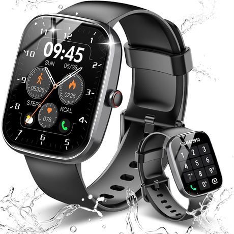 Csasan Montre intelligente 1,91", suivi du sommeil et de la fréquence cardiaque