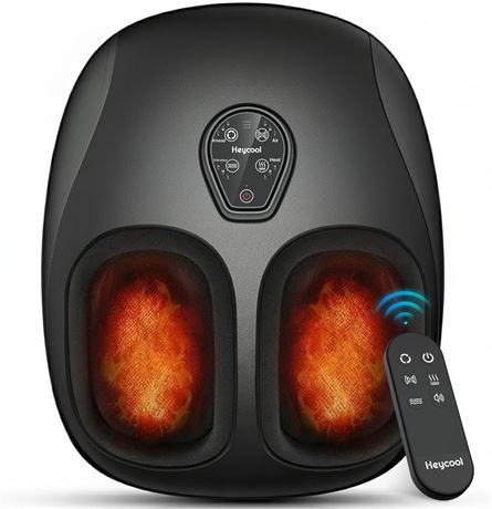 Masseur de pieds Shiatsu chaud: vibration, compression, t l commande