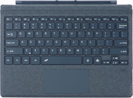 Microsoft Surface Pro Type Cover 7+/7/6/5/4/3, 12.3" Bluetooth Keyboard