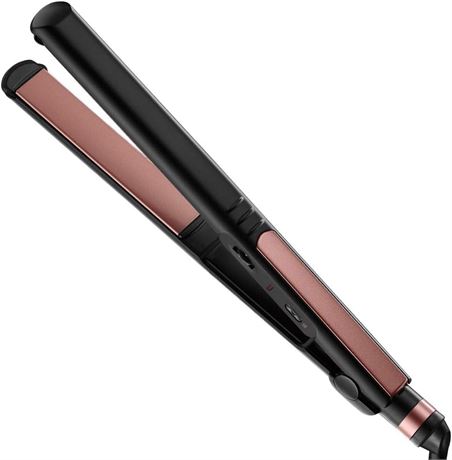 InfinitiPro by Conair CS810RGXC 1-Inch Ceramic Hair Straightener, Rose Gold