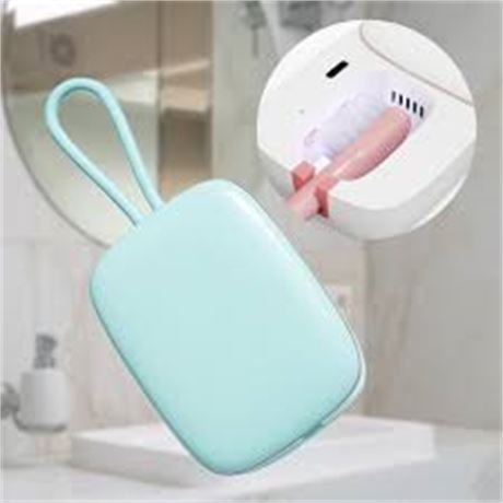 CUTICATE Portable Toothbrush Sterilizer Holder, White