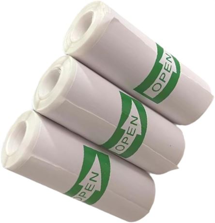 Oshhni Printer Paper for Mini Printer 25x57mm DIY Sticker, Thermal 3pcs