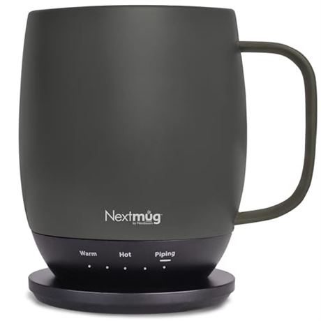 Nextmug tasse auto-chauffante température contrôlée, graphite, 414ml