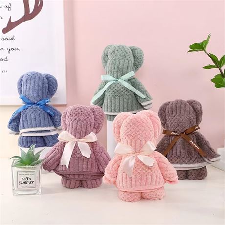 Serviettes Bain et Cuisine Douces Cadeau Maison Noël Décoration