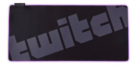 Twitch XL RBG Illuminating Mousepad