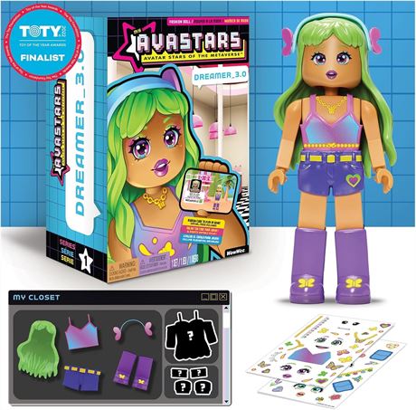 My Avastars Dreamer_3.0 Fashion Doll, 11"
