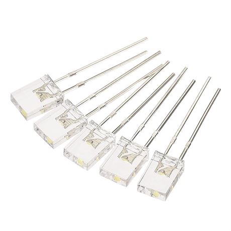 PATIKIL LED Bulbs 2x5x7mm Blue - 200 Pcs