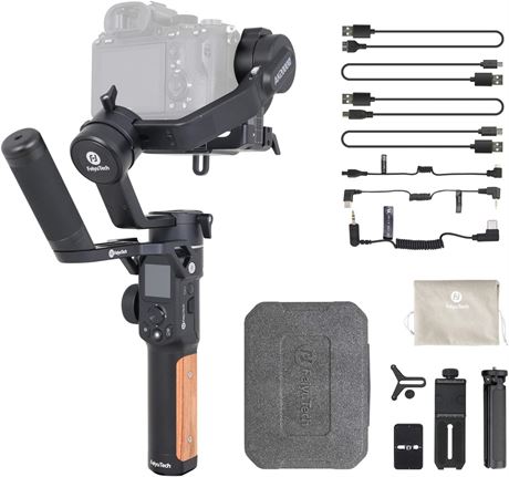 FeiyuTech AK2000S Stabilisateur officiel, compat Sony/Canon/Nikon/Panasonic