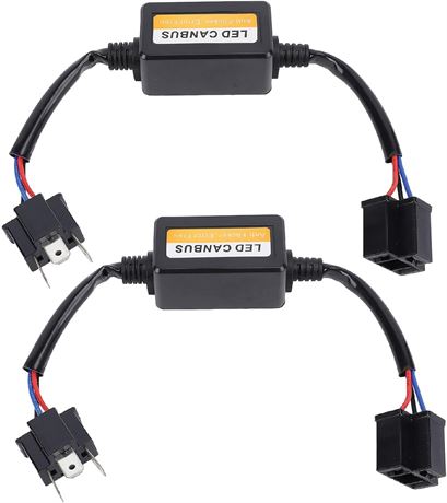 Lot de 2 d codeurs LED H4 DC 9 16 V anti-scintilllement pour phares