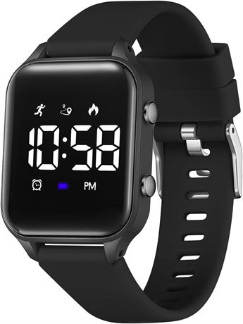 Montre d'activit   tanche pour enfants 5-13 - Sans app - Podom tre