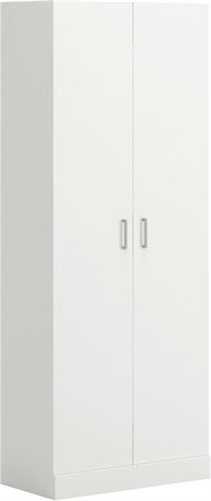 Sauder Miscellaneous Storage Cabinet, Large, White