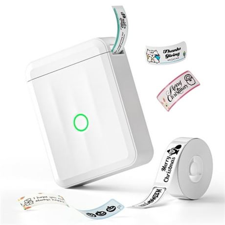 NIIMBOT D110 Mini Label Printer Inkless Labeler with Bluetooth Thermal Tape