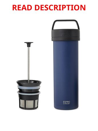 Cafetière de Voyage ESPRO Ultralight Aegean Blue