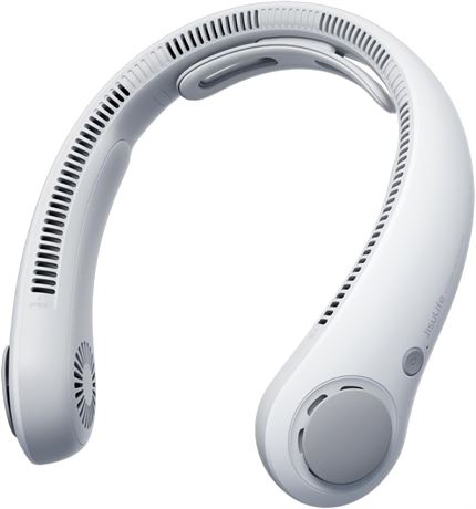 JISULIFE ventilateur de cou portable sans pales 5000mAh 5 vitesses
