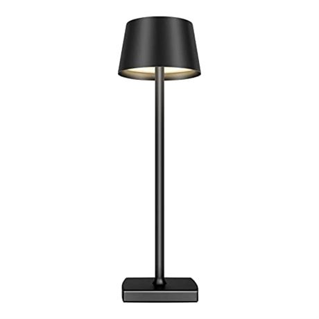 MQLOON Cordless Table Lamp – Waterproof, Dimmable, Metal