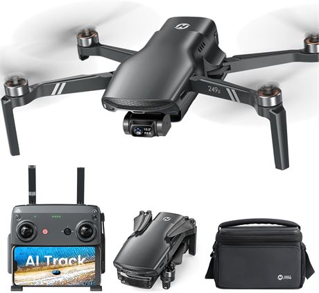 Holy Stone HS900 Drone 4K Camera 3-Axis Gimbal 249g 20000Ft Range GPS