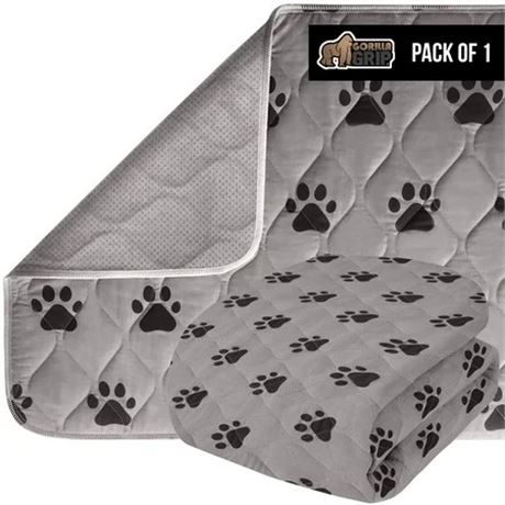 Gorilla Grip Reusable Puppy Pads, Waterproof Dog Training Pad 40x26 Inch