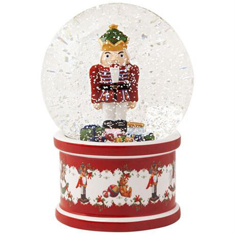 Villeroy & Boch Snow Globe Nutcracker, boîte cadeau