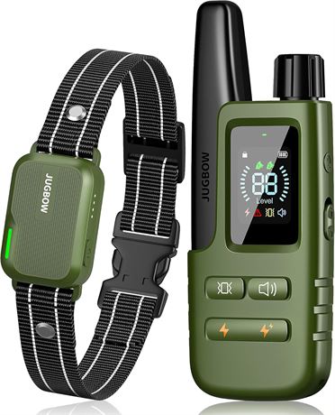Collier Dressage Chien Jugbow 3300 Ft Étanche Rechargeable