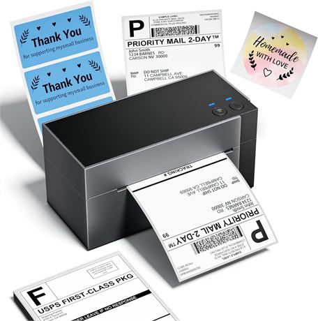 Phomemo WiFi Thermal Label Printer 4×6, 300 DPI