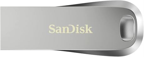 SanDisk Ultra Luxe USB 3.2 Flash Drive, 128GB, SDCZ74-128G-GAM46
