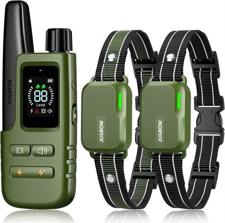 Collier de dressage Jugbow 2 chiens 4200FT étanche rechargeable