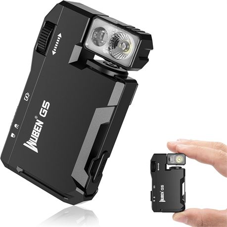 WUBEN Lampe de poche EDC rechargeable G5, 400 lm, double source, RVB